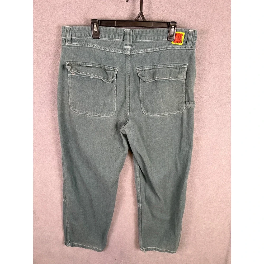 Empyre Mens Pants Size 36 Relax‎ Jeans Skater Baggy Y2K 90s Grunge Double Knee